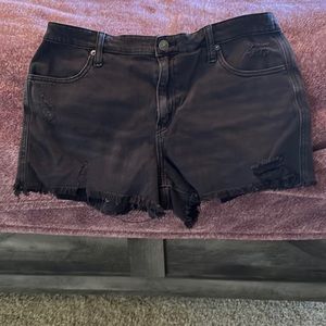 Aerie/American Eagle Black Large Shorts